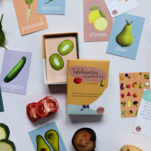 Tafelkaartjes voor de kinderopvang - STERK & ZOET